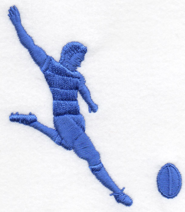 RUGBY-JER KICK OFF LOGO