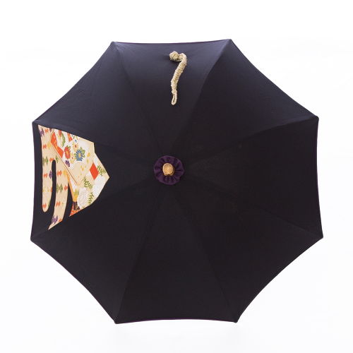 少し特別で贅沢な　お洋服にも似合う1点ものの日傘はいかが？