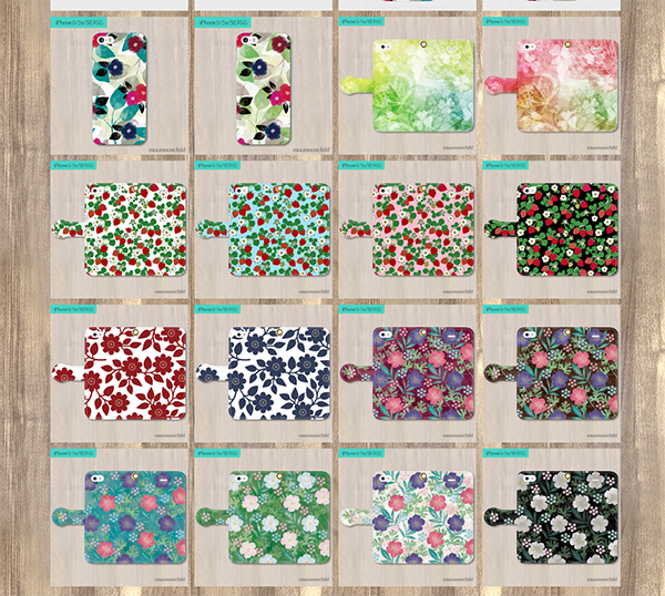 iPhone5/5s/SE対応ケースを追加しました。