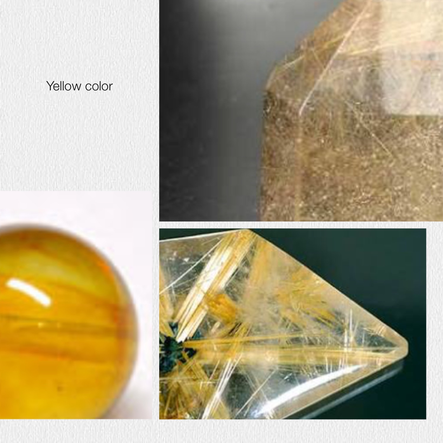 黄色・金色✨ yellow & Gold color power stone 　色で選ぶ天然石