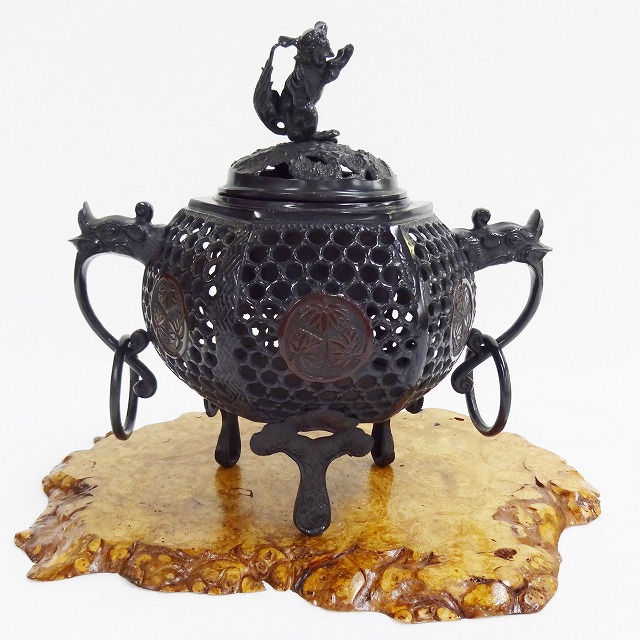 伝統工芸品　高岡銅器　香炉