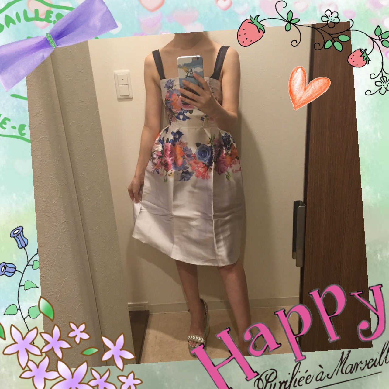 ドレスを着てお出かけしよう♪